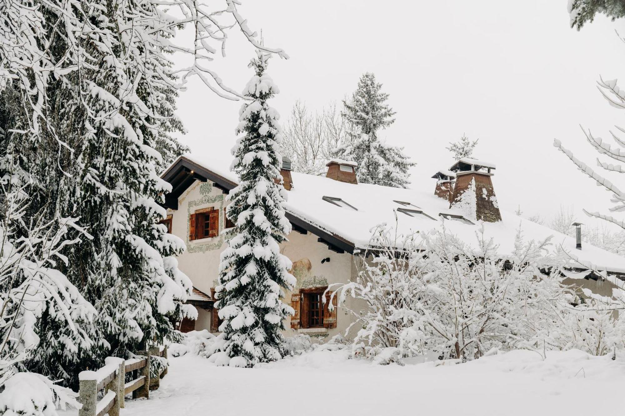 Les Chalets Du Mont D'Arbois & Spa, Megève Exterior foto